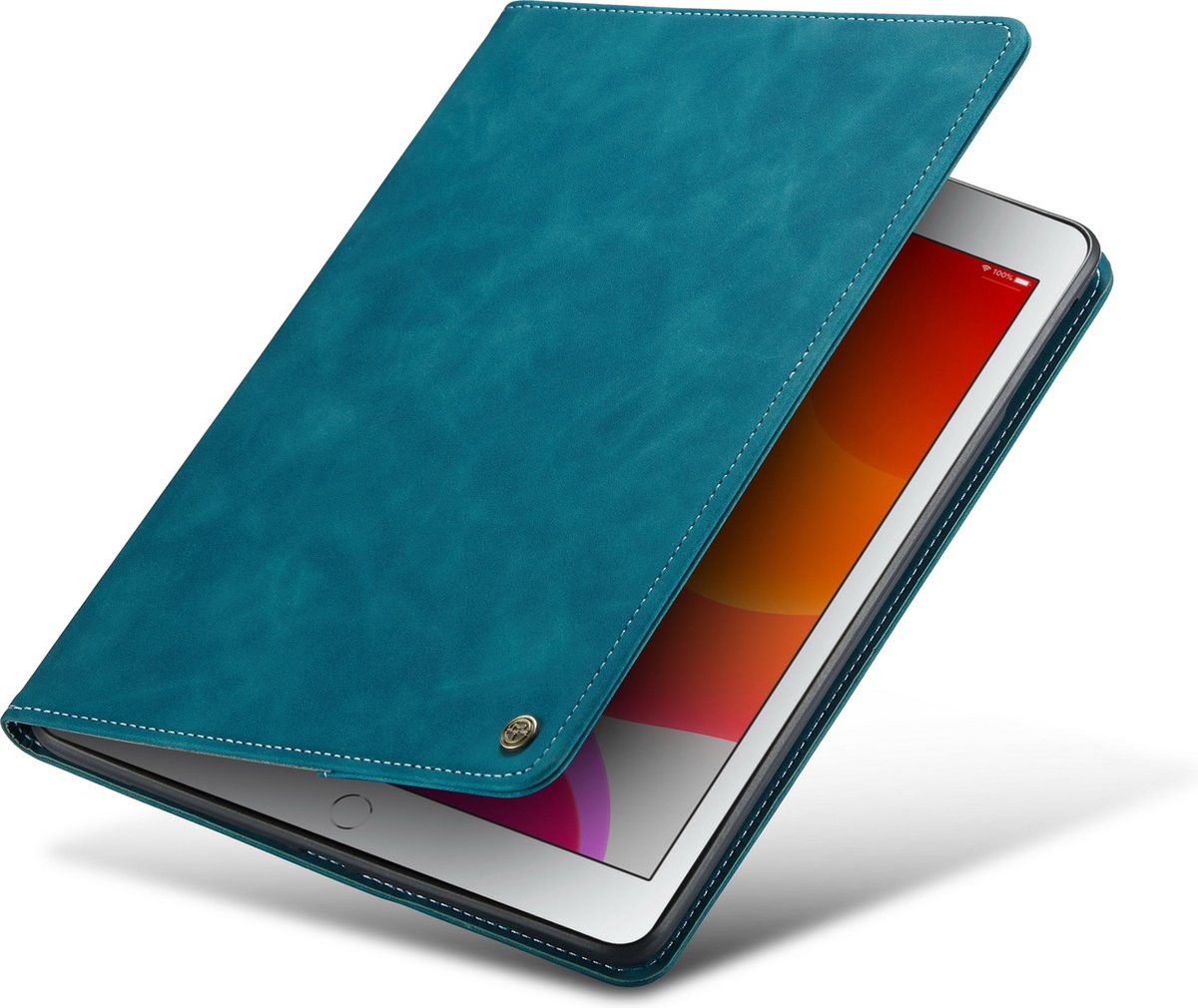 Casemania Hoes Geschikt voor Apple iPad Pro - 9.7 inch (2016) Emerald Green - Book Cover