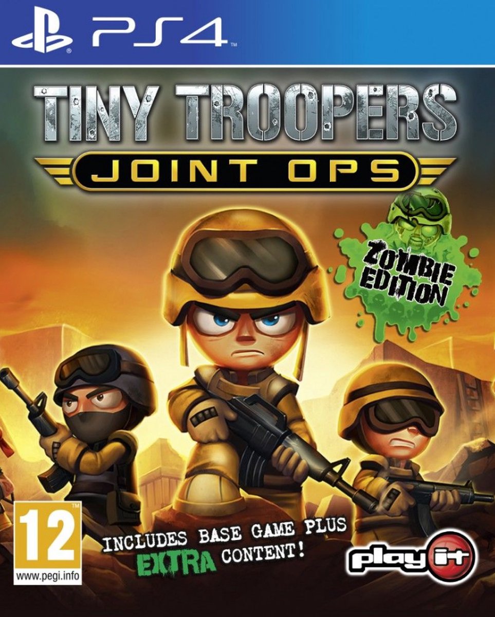 Tiny Troopers, Joint Ops (Zombie Edition) PS4