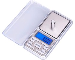 IMTEX Mini Precisie Weegschaal - Van 0,01 tot 100 gram - Zilver