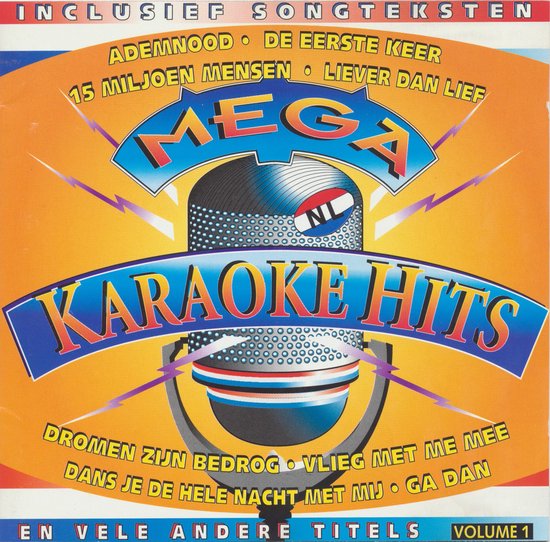 MEGA KARAOKE HITS, Various Muziek