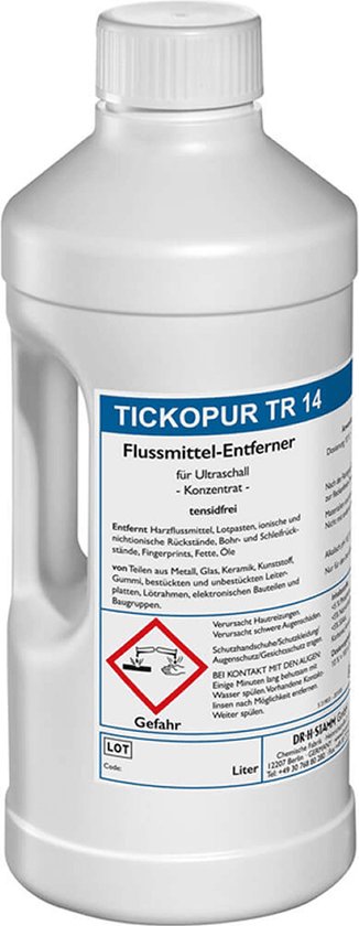Tickopur TR14 - 2 liter ultrasoon vloeistof