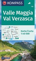 KOMPASS WK 110 Wandelkaart Valle Maggia, Val Verzasca 1:40.000
