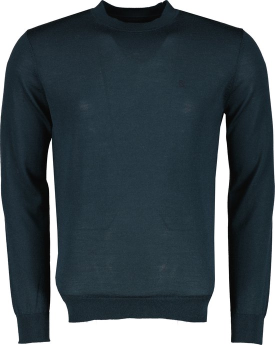 Heren Quarter Zip Trui - Slim Fit Sport Pullover met Mock Neck