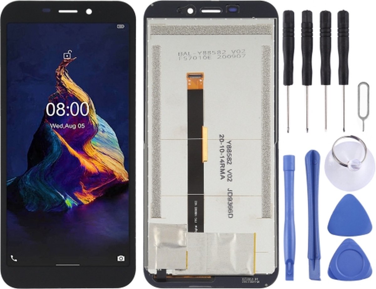 Lcd-scherm en digitizer volledige montage voor Ulefone Armor X8