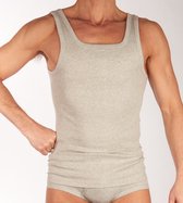 Dulcia Singlet - Grey - maat L (L) - Heren Volwassenen - 100% katoen- 695.8050-L