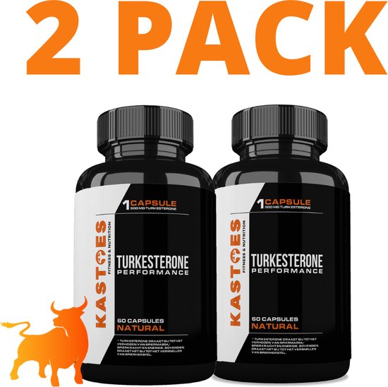Kastoes Turkesterone 500 mg Puur – 2 Pack – Testosterone Booster