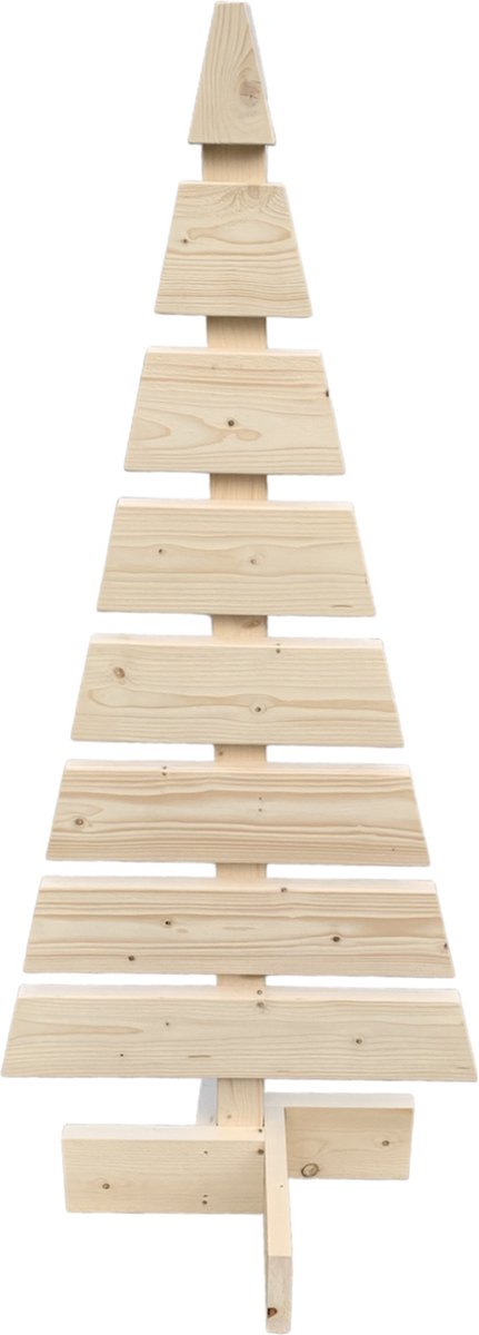 steigerhouten kerstboom 120 cm hoog - hoge kwaliteit - steigerhout - boom - kerst