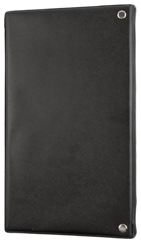 Registre téléphonique Kangaro AZ 4 anneaux noir