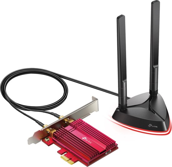 Foto: Tp link archer tx3000e draadloze netwerkadapter geschikt voor wifi 6 bluetooth 2402 mbps