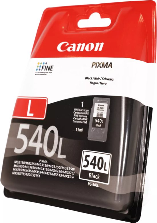 Canon PG-540 cartouche d'encre 1 pièce(s) Original Noir
