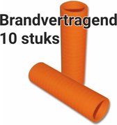 Serpentine BRANDVERTRAGEND, Brandveilig, Oranje , 10 rolletjes, Carnaval, Verjaardag, Horeca, Voetbal, WK, Koningsdag, Halloween