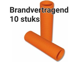 Serpentine BRANDVERTRAGEND, Brandveilig, Oranje , 10 rolletjes, Carnaval, Verjaardag, Horeca, Voetbal, WK, Koningsdag, Halloween, Papier