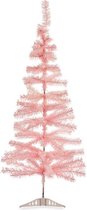 Krist+ kunstboom/kunst kerstboom - lichtroze - 120 cm - kunstbomen