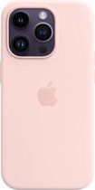 Origineel Apple iPhone 14 Pro Hoesje MagSafe Silicone Case Roze