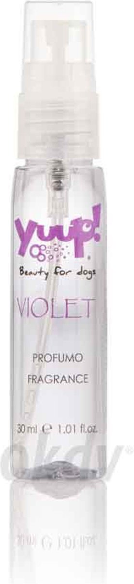 Yuup! Violet Parfum 30 ml - Alcoholvrij, Bloemige Geur - Voor Honden en Katten