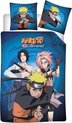 Naruto Dekbedovertrek, Ninja - Eenpersoons - 140 x 200 cm - Polyester