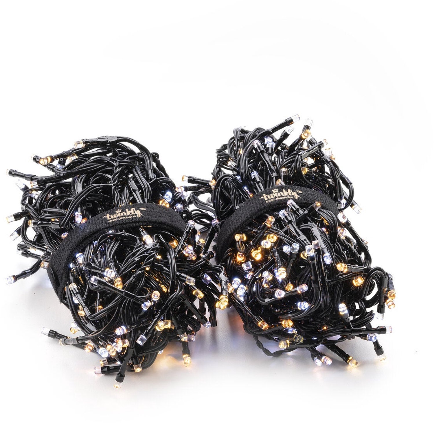 Twinkly Clusterverlichting - 400 LED Warm & Koel Wit - 6 meter - App-gestuurd - Binnen & Buiten – foto 2