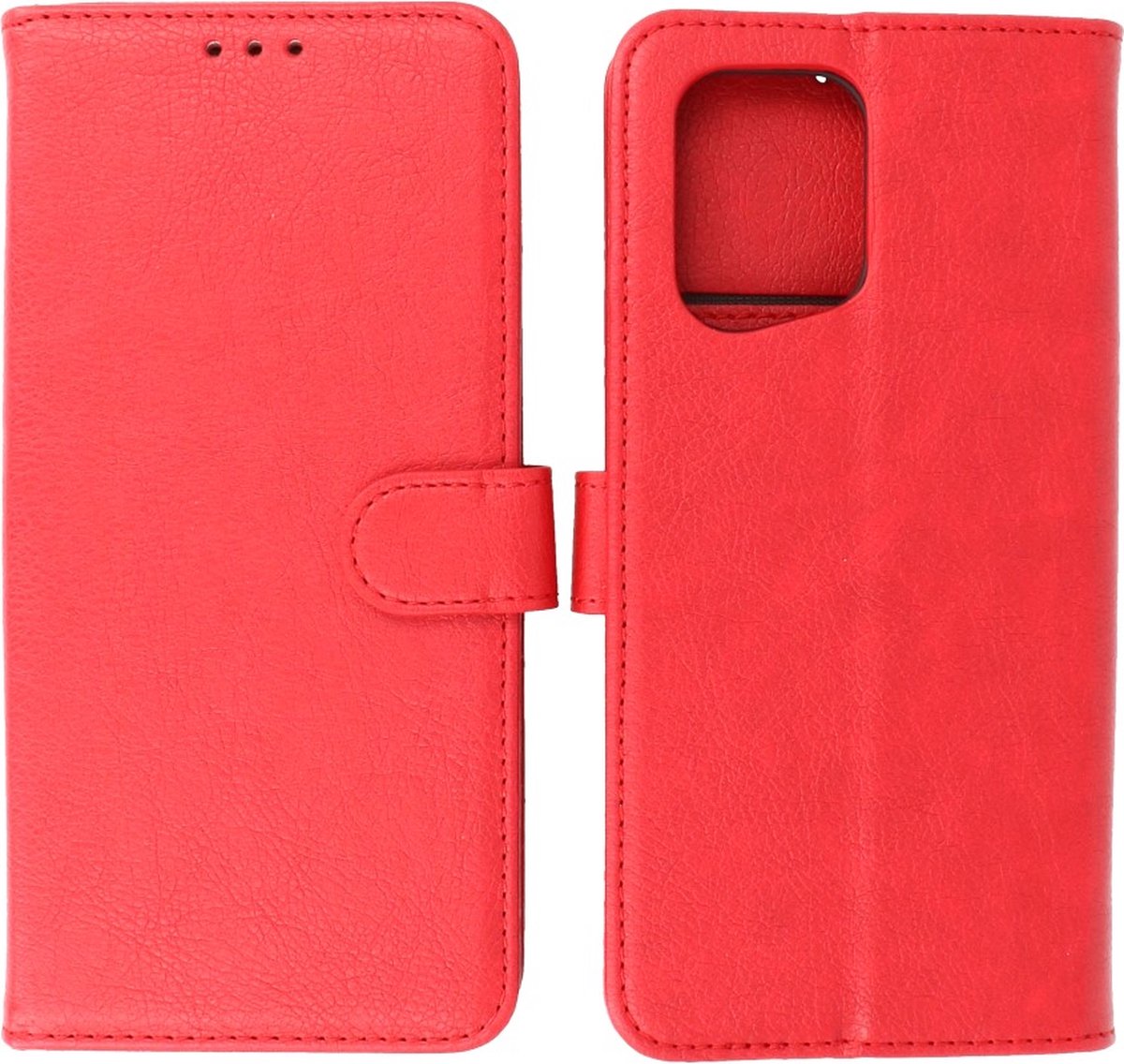 Oppo Find X5 Pro Hoesje Book Case Portemonnee Telefoonhoesje Rood