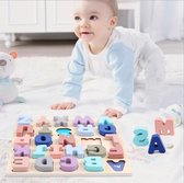 Alphabet Montessori - blocs de l'alphabet - jeu de l'alphabet