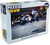 Puzzel Politie op plaats delict - Legpuzzel - Puzzel 500 stukjes