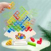Afbeelding van het spelletje Balans spel voor kinderen - Kinderspeelgoed - Cadeau kinderen - Toren bouwen - bordspel - Jenga -  Bevordert hand-oog coördinatie