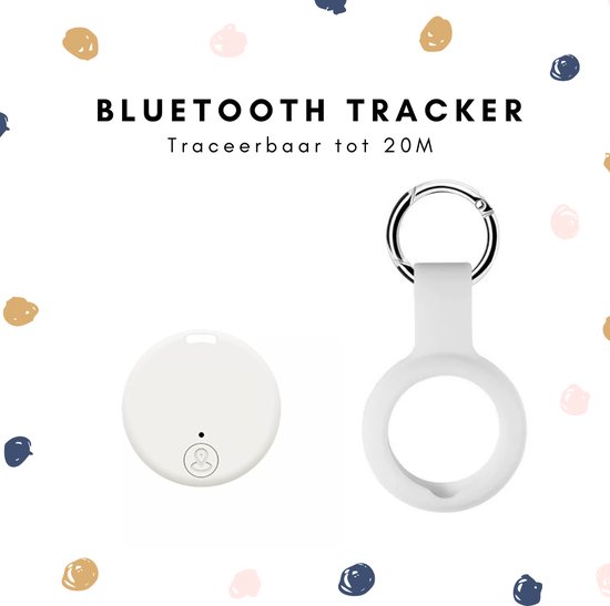 Air Tracker Tag Android Smart Tag, Schlüsselfinder KeyFinder Kompatibel Bluetooth Brieftasche 4 Schwarz