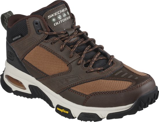 Skechers Skech-Air Envoy Heren Wandelschoenen - Brown - Maat 44