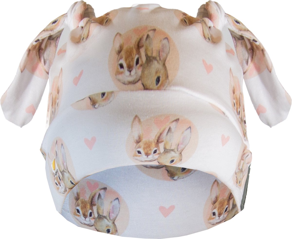 Padhat | Muts | Beanie | Valbescherming kind | Unieke innovatieve hoofdbescherming voor kinderen | Maat L | Bunny | NIEUW