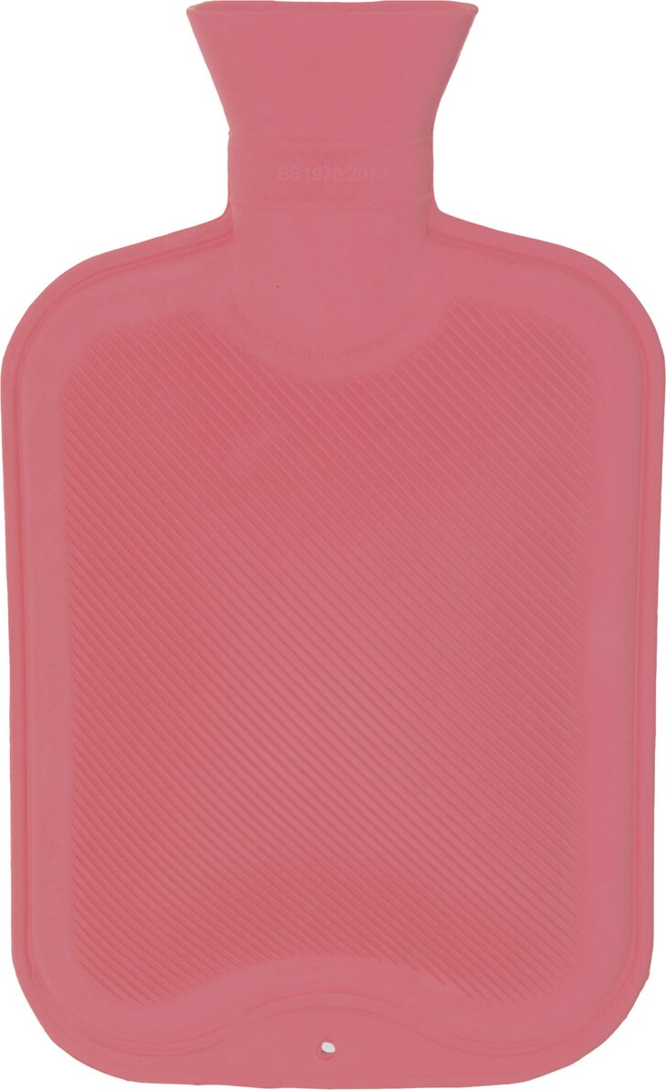 Goedkoopste Home & Styling Warmwaterkruik - rubber roze - 2 liter