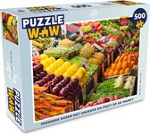 Puzzel Fruit - Dozen - Groente - Amerika - Legpuzzel - Puzzel 500 stukjes