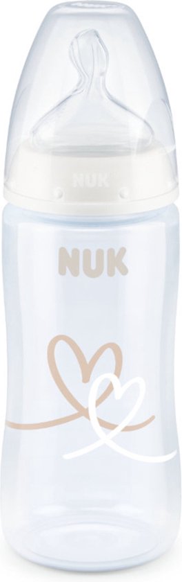Nuk Biberon First Choice Winnie L'Ourson - Disney 2ème âge 300 ml.