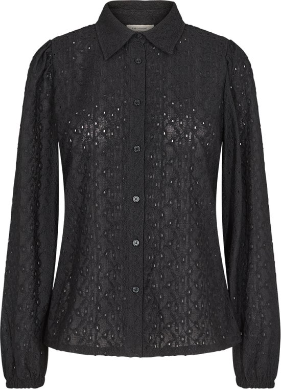 Carol Tee 205112 Black W Black T Shirt Fra Freequent