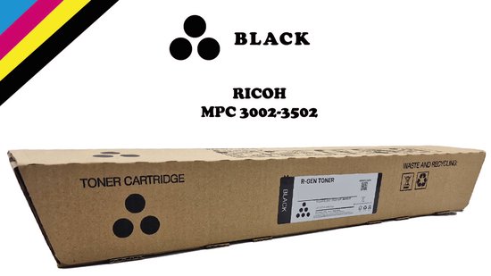 Toner Ricoh MP C3002 / 3502  Black – Compatible