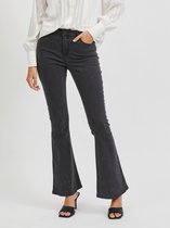 VILA VIEKKO RW FLARED JEANS/SU BLK -  NOOS Dames Jeans - Maat XXL X L32