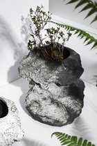 Keramische vaas ; look van rots of steen, trendy natuurlijk design.CHU32ZW