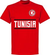 Tunesië Team T-Shirt - Rood - 3XL