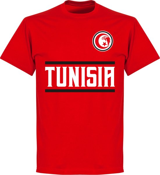 T-shirt de l'équipe de Tunisie - Rouge - 3XL