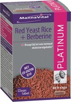 Pit&Pit - Red Yeast Rice + Berberine Platinum bio 60 pcs. - Normale cholesterol - Handige capsules