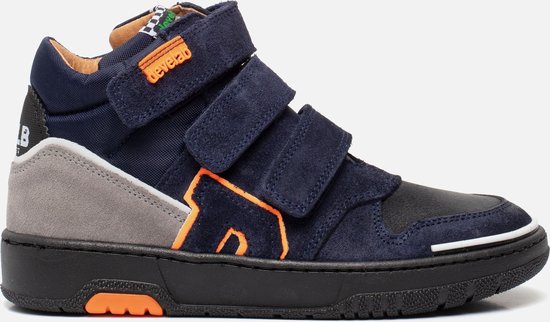 Develab Sneakers blauw Leer 82324 - Heren - Maat 35 | bol.com