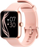 Lunis Smartwatch Dames Rosé Goud / Roze - Touchscreen - iOS en Android