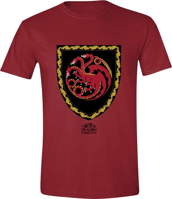 House of the Dragon - Dragon Shield - Cherry Red - T-Shirt - M