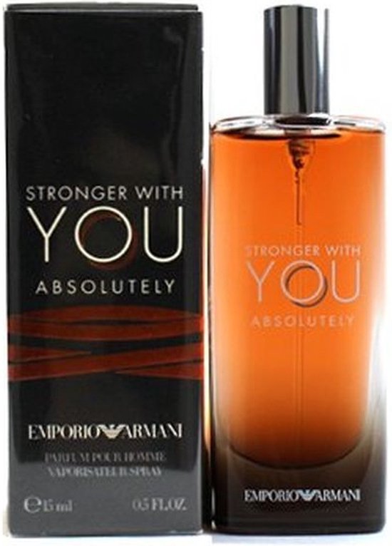 Emporio Armani Stronger With You Absolutely Men 15 ml EDP - Eau de Parfum |  bol