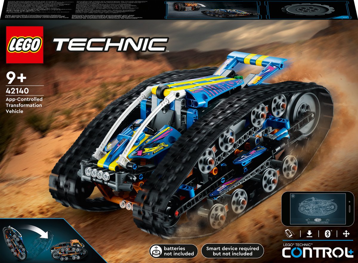 LEGO Technic Transformatievoertuig met App-Besturing
- 42140 - LEGO