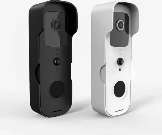 NP-products HD Video Deurbel - Model T30 inclusief 64gb sd kaartje - Camera Deurbel - HD Video Deurbel - Zwart - Video Deurbel met Camera en WiFi - Smal type Video Deurbel - 1080p Deurbel Draadloos - Video - Draadloos - Deurbel Draadloos van NP Products — afbeelding 5