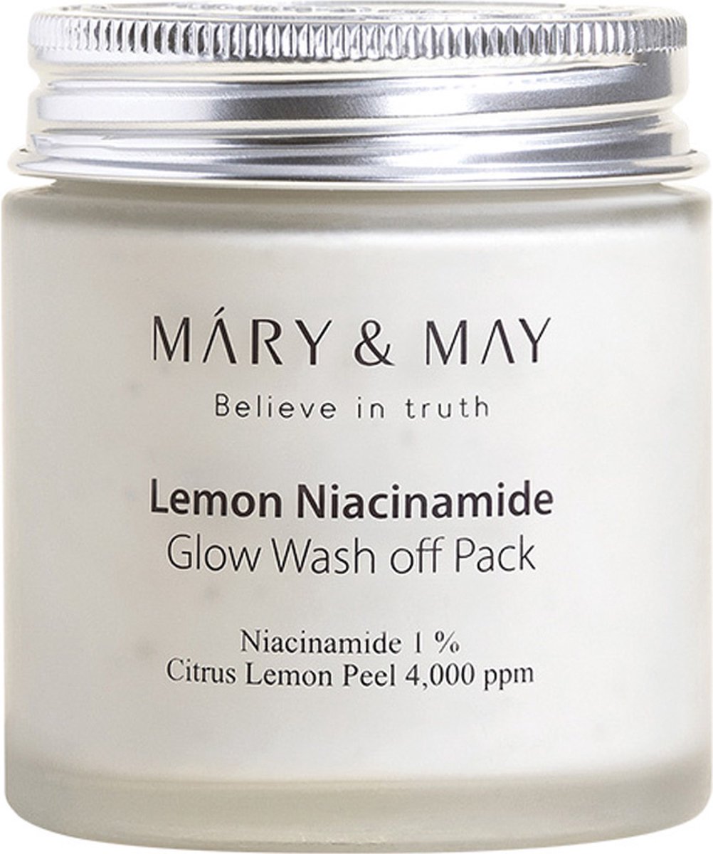Lemon Niacinamide Glow Wash Off Pack - Rozjasňující Pleťová Maska 125.0g