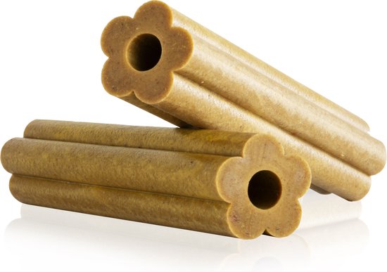 Soopa - Bâtonnets Dental - jumbo - banane & beurre de cacahuète - végétalien - végétarien - bâtonnets à mâcher