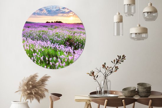 WallCircle - Peinture - Ciel - Multicolore - 150 X 150 Cm