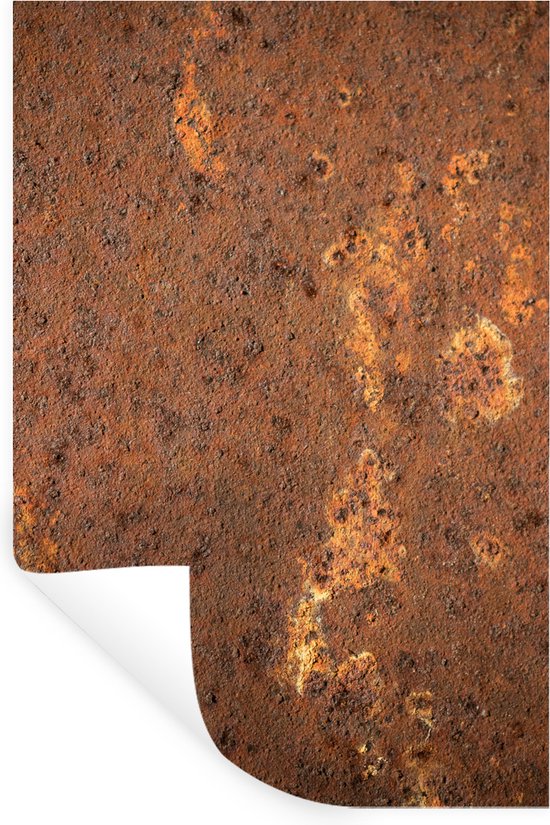 Stickers muraux - Sticker Foil - Marron - Oranje - Abstrait - Vintage - Rouille - Motif - 60x90 cm - Film Adhésif - Stickers muraux Chambre Enfant - Papier Peint Auto Adhésif