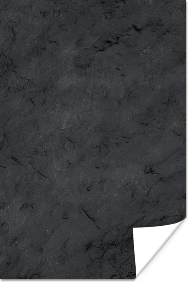 Poster Grijs - Cement - Beton - Industrieel - Structuur - 60x90 cm
