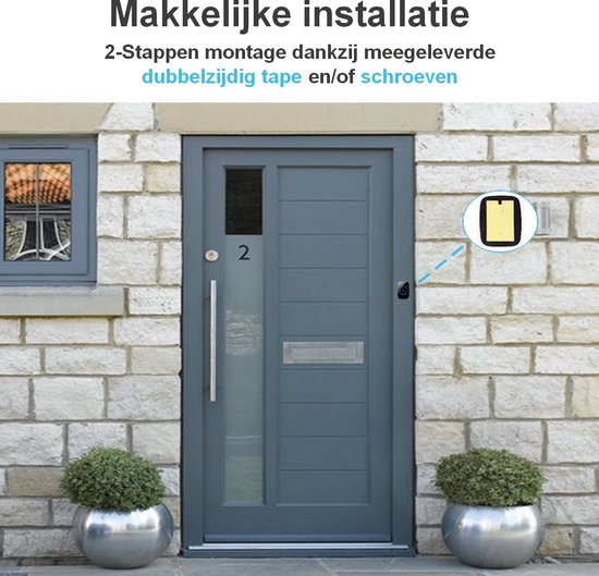 Beste draadloze deurbellen zonder batterijen - Deurbel draadloos